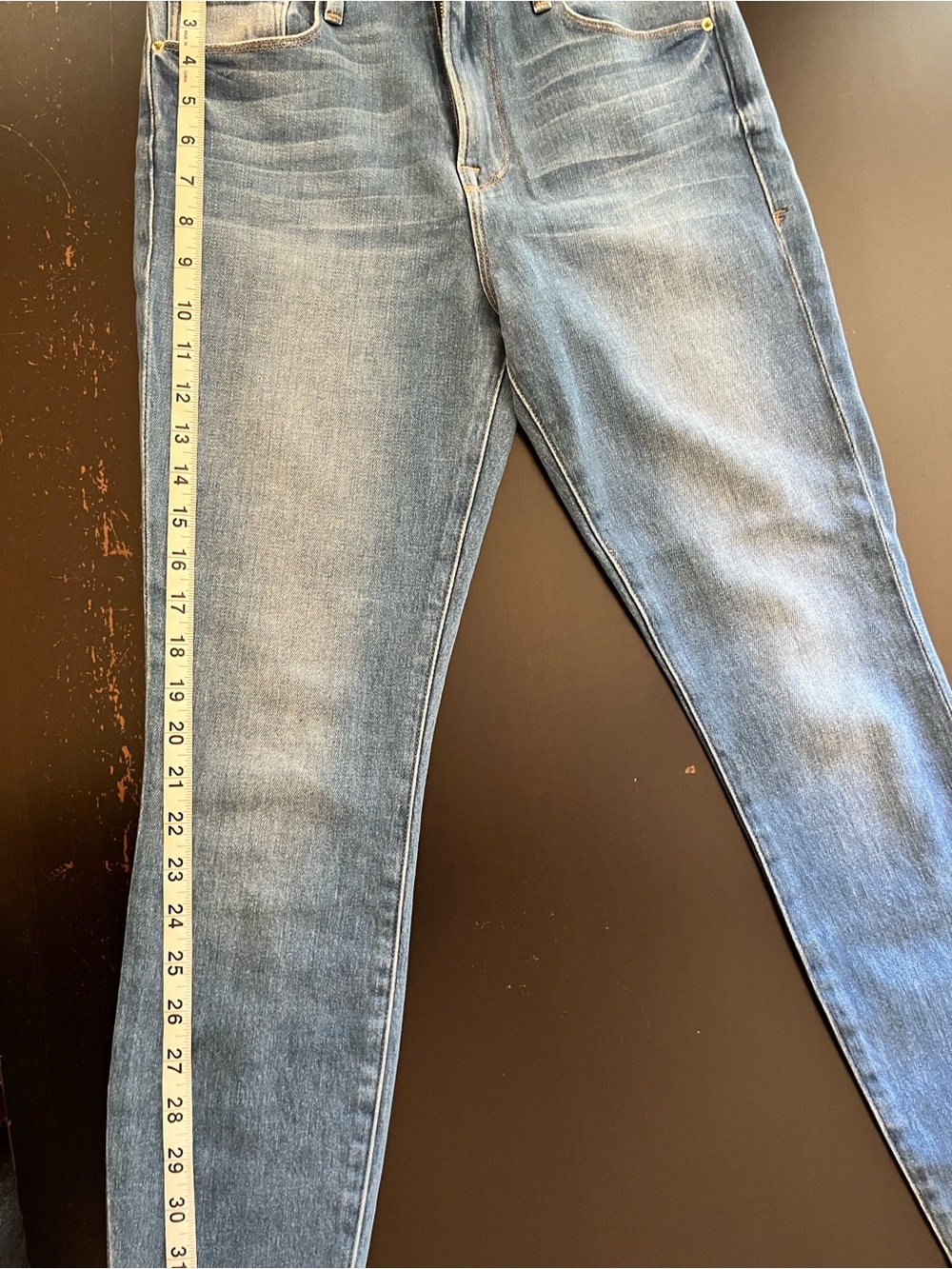 Frame Denim Women's Ali High Rise  Light Blue Skinny Jeans
